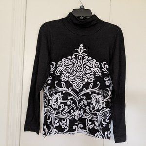 Context turtleneck / mock neck top